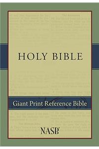 Giant Print Reference Bible-NASB