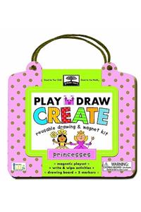 Greenstart Play, Draw, Create Princess: Reusable Drawing & Magnet Kit