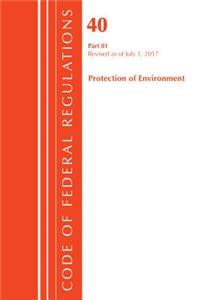 Code of Federal Regulations, Title 40: Part 81 (Protection of Environment)