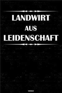 Landwirt aus Leidenschaft Notizbuch