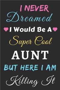 I Never Dreamed I Would Be A Super Cool Aunt But Here I am Killing It