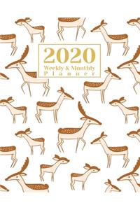 2020 Weekly And Monthly Planner
