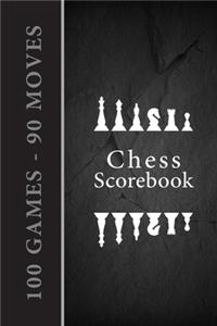 Chess Scorebook - 100 Games - 90 moves