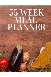 55 week meal planner