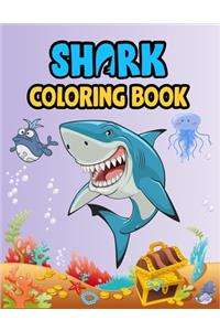 Shark Coloring Book