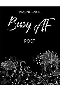 Busy AF Planner 2020 - Poet