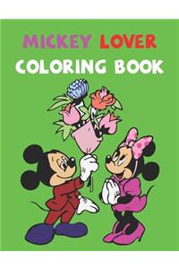 Mickey Lover Coloring Book