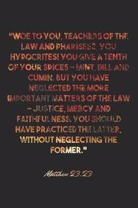 Matthew 23
