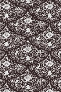 2020 Daily Planner Brown Vintage Asian Design 388 Pages