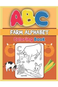 ABC Farm Alphabet Coloring Book