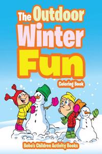 Outdoor Winter Fun Coloring Book