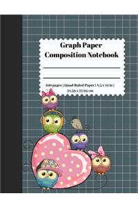 Graph Paper Composition Notebook