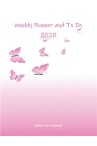 Weekly Planner and To Do 2020 Calendar and Organizer