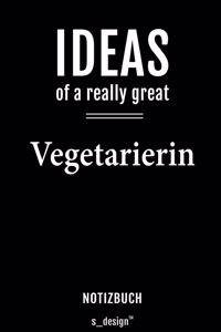 Notizbuch für Vegetarier / Vegetarierin