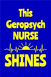 This Geropsych Nurse Shines