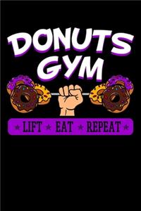 Donuts Gym Lift Eat Repeat