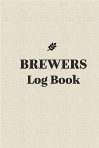 Brewer's Log Book