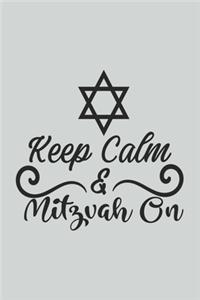 Keep Calm and Mitzvah On
