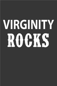 Virginity Rocks Notebook