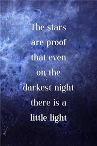 The Stars Are Proof That Even On The Darkest Night There Is A Little Light