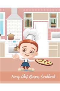 Funny Chef Recipes Cookbook