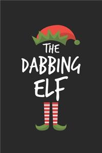Funny Dabbing Elf Christmas Notebook Gift