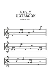 Manuscript Music Notebook