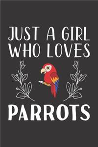 Just A Girl Who Loves Parrots