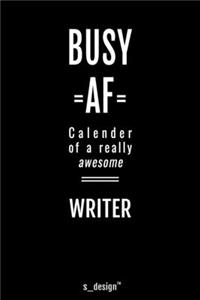 Calendar 2020 for Writers / Writer