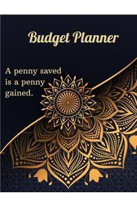 Budget Planner - A penny saved is a penny gained.