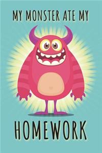 My Monster Ate My Homework