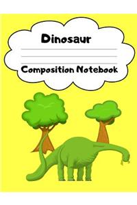 Dinosaur Composition Book