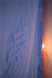 Sunrise on Harding Icefield in Alaska Journal