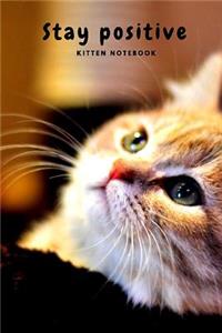 Kitten Notebook