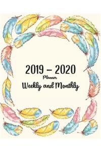 2019-2020 Planner Weekly and Monthly