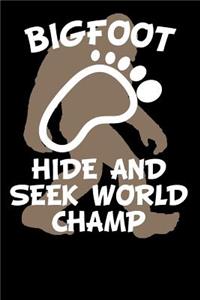 Bigfoot Hide and Seek World Champ