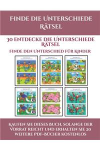 Finde den Unterschied für Kinder (Finde die Unterschiede Rätsel)
