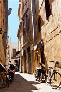 Bikes Parked in an Alley in Athens, Greece Journal