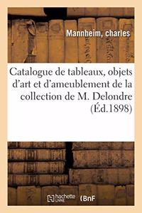 Catalogue de Tableaux Modernes, Objets d'Art, de Curiosité Et d'Ameublement