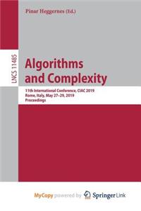 Algorithms and Complexity