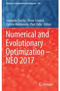 Numerical and Evolutionary Optimization - Neo 2017