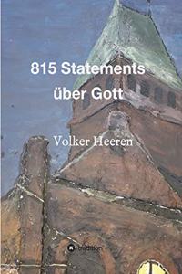 815 Statements über Gott