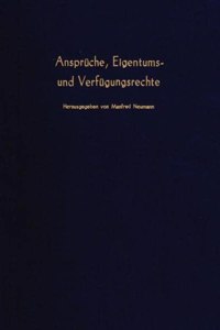 Anspruche, Eigentums- Und Verfugungsrechte