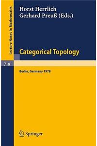 Categorical Topology