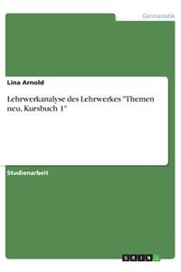 Lehrwerkanalyse des Lehrwerkes 