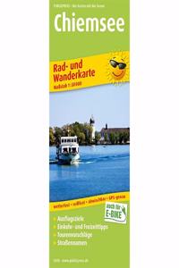 Chiemsee bicycle - & hiking map