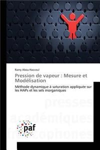 Pression de Vapeur