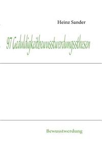 97 Geduldigkeitbewusstwerdungssthesen