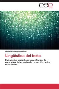 Linguistica del Texto