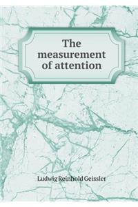 The measurement of attention